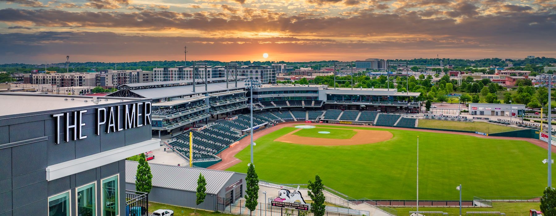 a baseball field